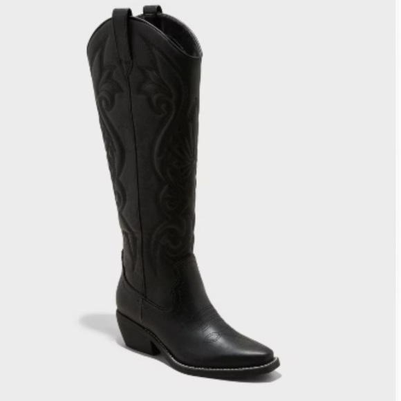 Women's Kenzi Wide Calf
Western Boots Memory Foam Insole Wild
Fable Jet 🆕 - Picture 1 of 6